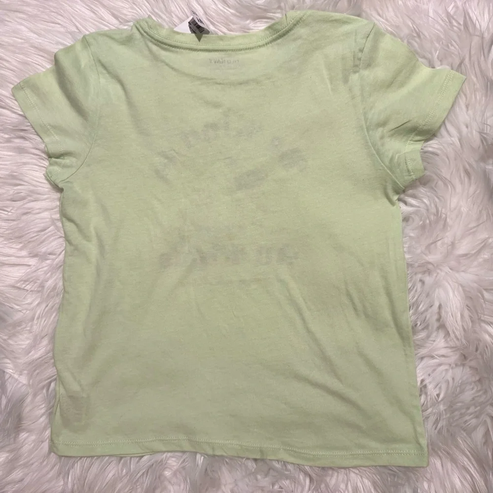 Old Navy Girls Be Kind Graphic Tee‎ Size L 10-12 Green Nature Shirt NWT
